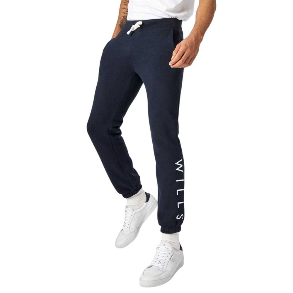 Jack Wills Mens Logo Slim Joggers / Navy